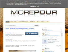 Tablet Screenshot of morepour.co.uk